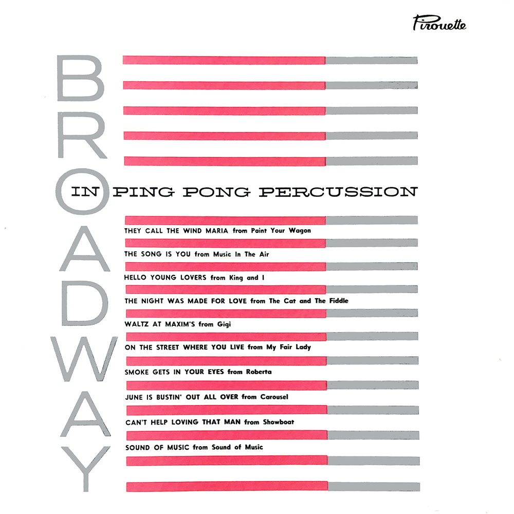 Broadway In Ping Pong Percussion