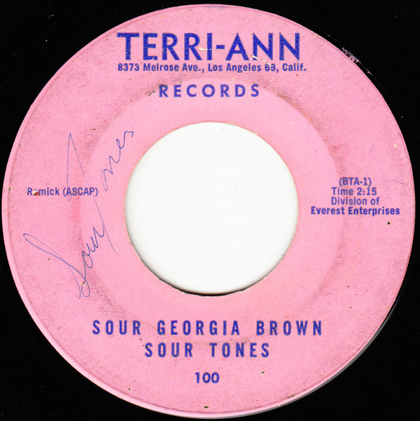 Sour Georgia Brown